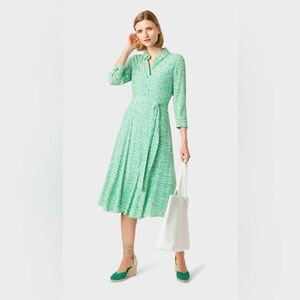 HOBBS LONDON Frederica Belted Shirt Dress